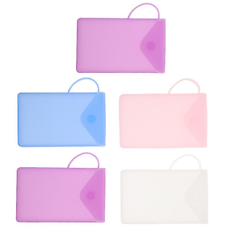 5pcs Mask Storage Bag