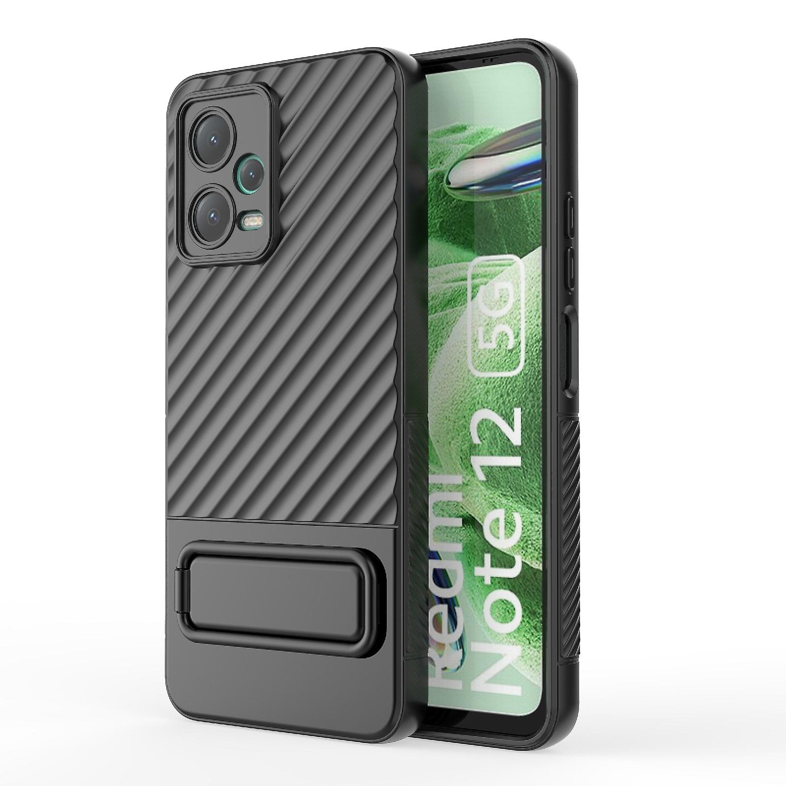 Wavy Texture TPU Case For Xiaomi Redmi Note 12 5G Global