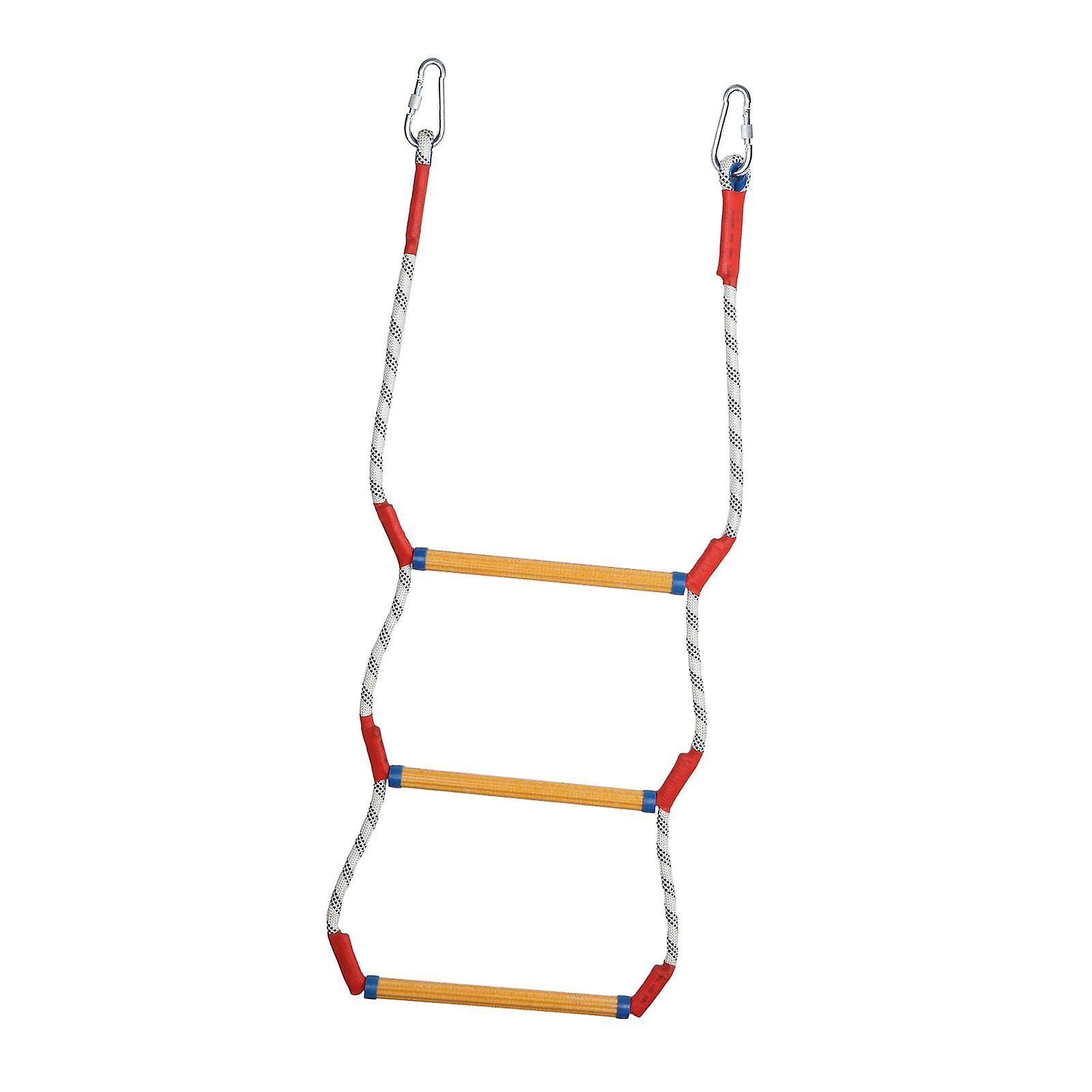 Boat Rope Ladder Heavy Duty Climbing Ladder for Dinghy Inflatable Boat Yacht Three Tire