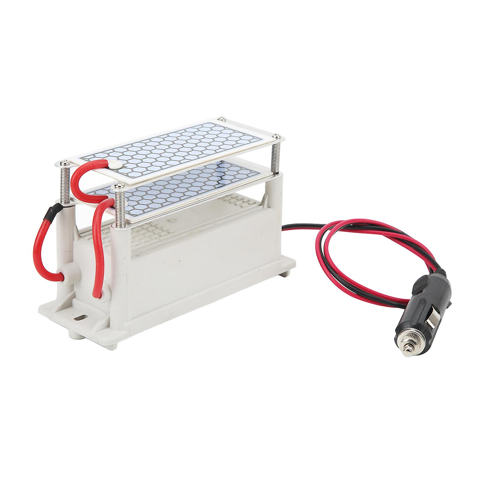 Ozone Generator Ceramic Plastic DC12V Washable Reusable Ozonizer for Air Cleaner Purifier
