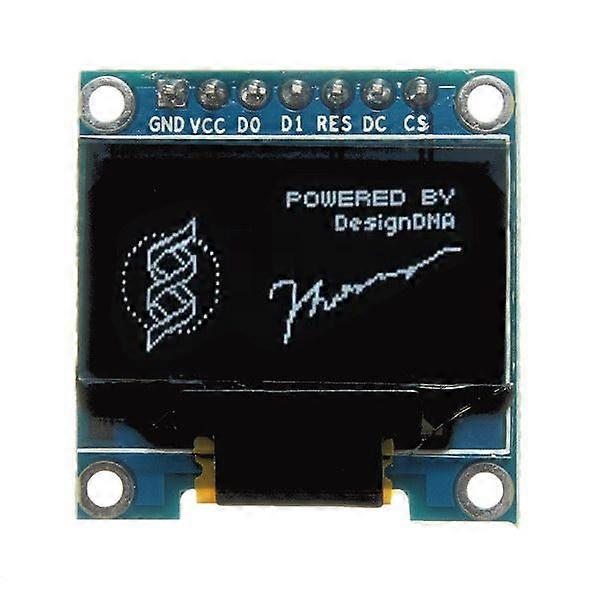 7Pin 0.96 Inch Iic/spi Serial 128x64 White Oled Display Module