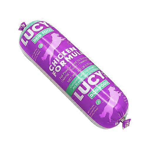 Lucy Pet Products 狗粮卷,鸡肉,每片 1 片/2.5 磅