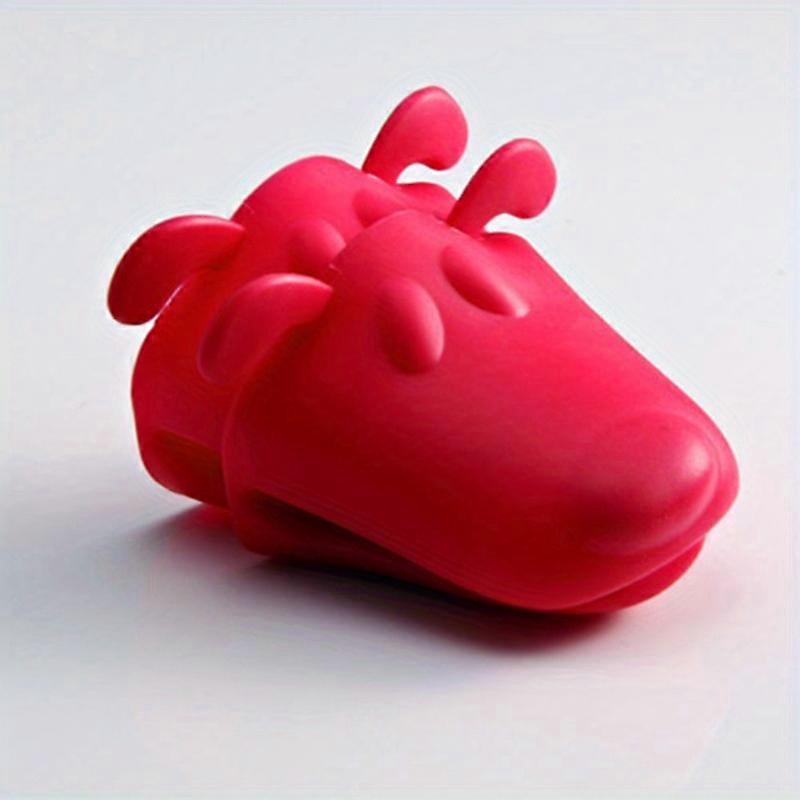 2pcs Silicone Oven Mitts Heat Resistant, Silicone Potholders For Kitchen, Oven Mitts Rubber Oven Glove, Kitchen Mittens Pinch Mitts, Cute Dog Shape Co