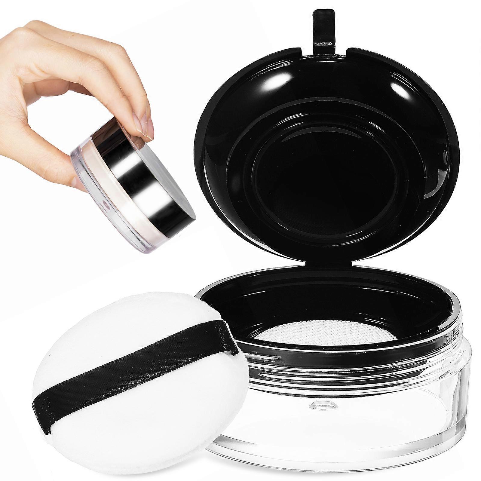 Empty Powder Compact Case Portable Travel Size Container Empty Cushion Compact Case
