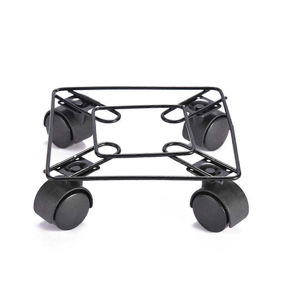 キャスター付き鉢植えローリングプラントスタンドホルダーアクセサリープラントトレイローラー多用途パレットトロリーローラートロリー