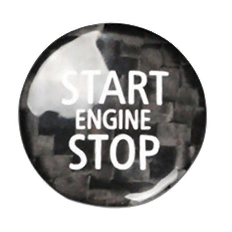 Car Engine Start Button Switch Cover One-button Start-stop Button Decorative Cover Suitable For - M