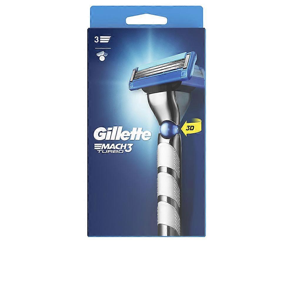 Gillette Gillette Mach 3 Turbo Razor + 1 Refill för män