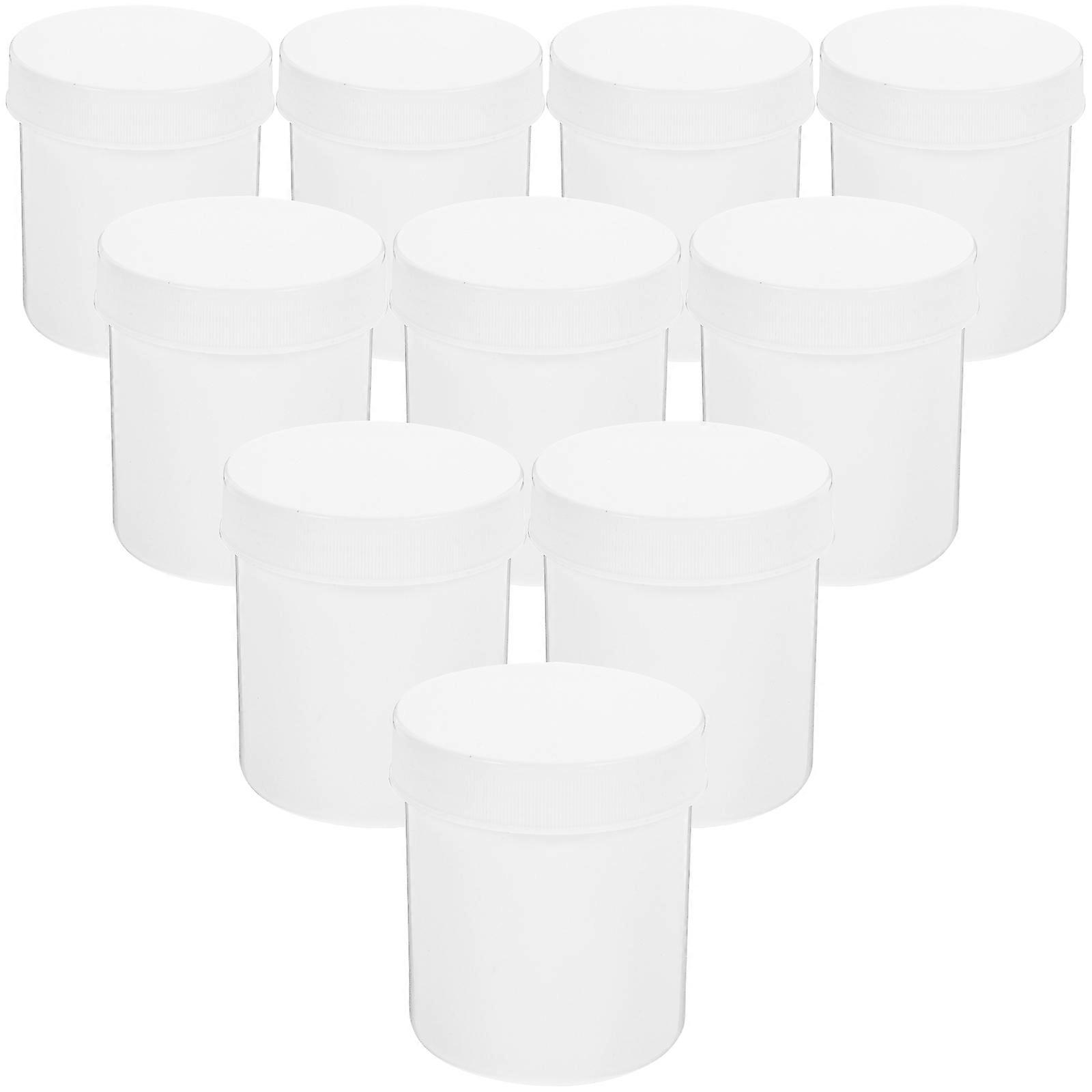 10pcs Pill Bottle Pill Container Capsule Carrying Box 100ml Refillable Pill Bottle