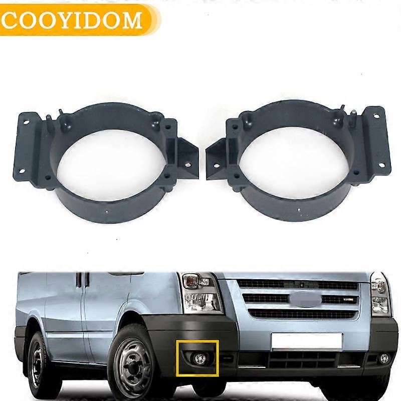 Car Front Fog Light Frame cover trim Fog Lamp Grill Frame Panel Cover Fog Light Grill Bumper For Ford Transit MK7 ab 2006-
