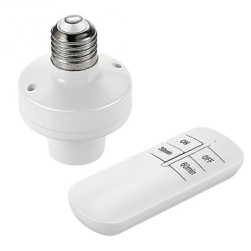 E26 / E27 Wireless Remote Control Luz Luz Base On/off Switch Socket