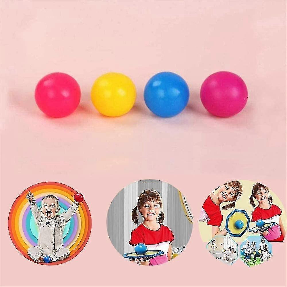 蛍光スティッキーウォールボール色変化スクイーズストレスボール(4個)