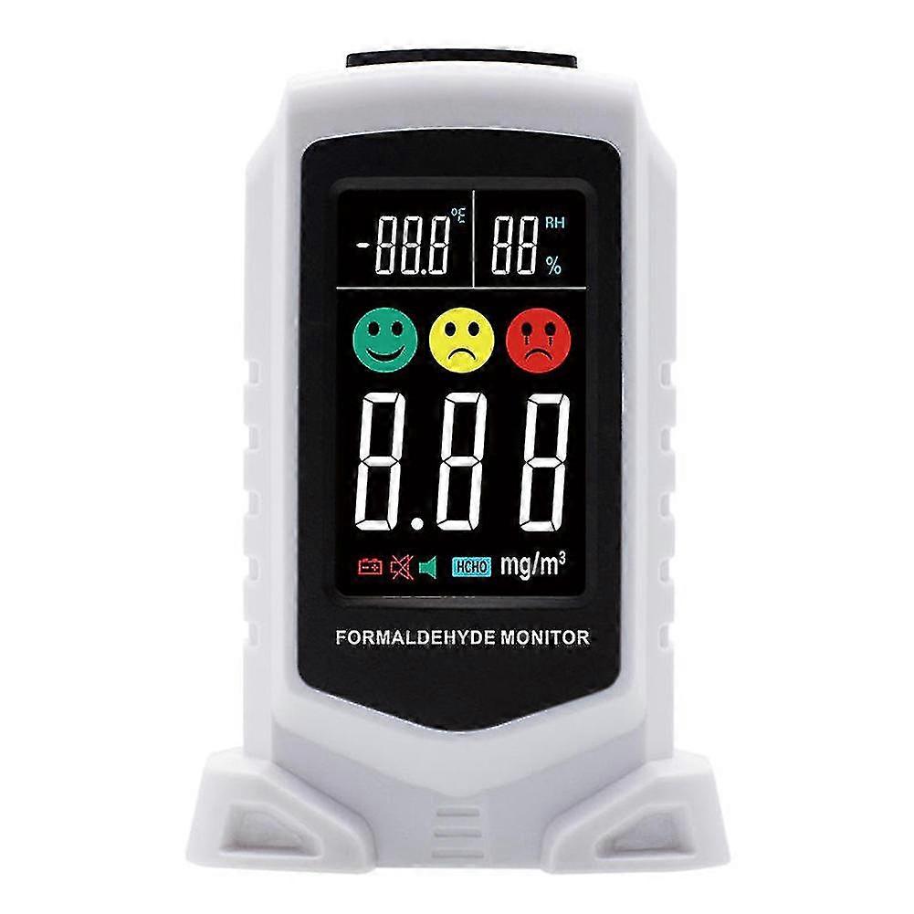 Fy88 Digital Formaldehyde Detector Gas Analysis 3 Inch Color Screen Hcho Tvoc C6h6 Temperature