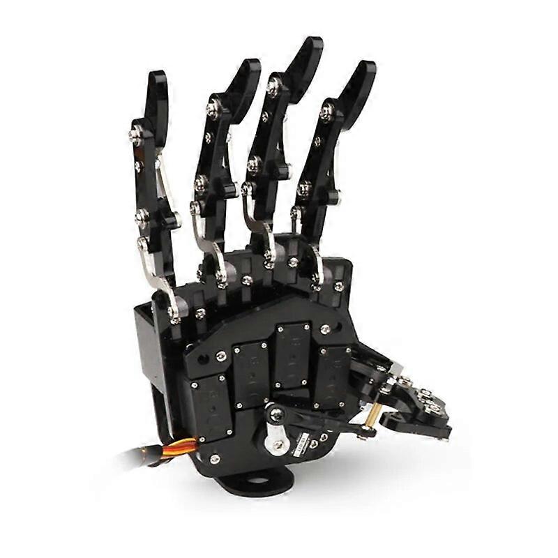 5 Dof Robot Hand-Finger Humanoid Bionic Mekanisk Manipulator Klo För Raspberry Pi / ESP32 / Arduino Robot Kit Programmerbar Robot