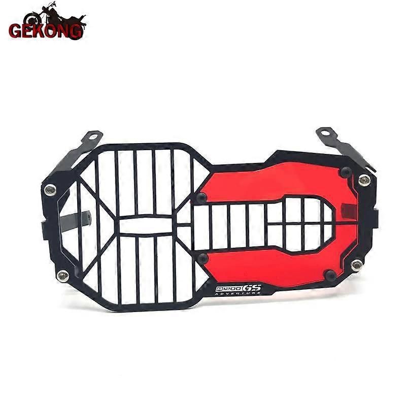 Griglia Protettiva Per Faro Moto BMW R1200GS / R1250GS - In Ferro E Acrilico, Facile Installazione