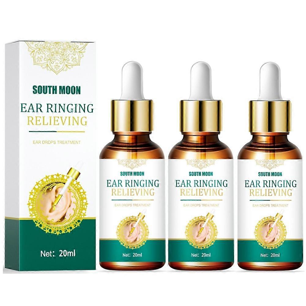 1-3PCS 20ml ørebetennelse dråpe øre tinnitus sår døvhet behandling urtemedisin