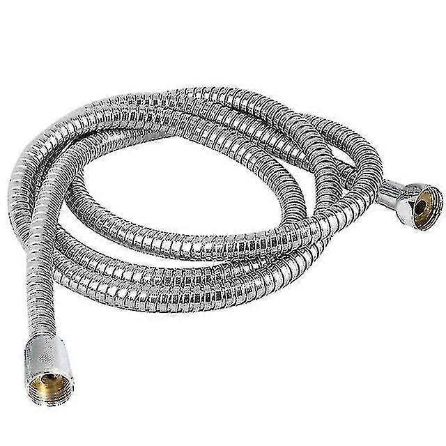 Stainless Steel Flexible Shower Hose Long 3m Silver