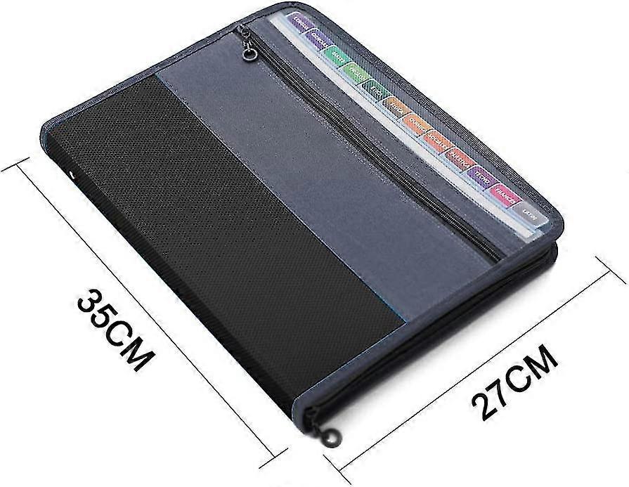 Document Organizer,accordion Folder Briefcase,a4 Compartment Folder,compartment Folder,colorful Expandable Folder,file Organizer Bag