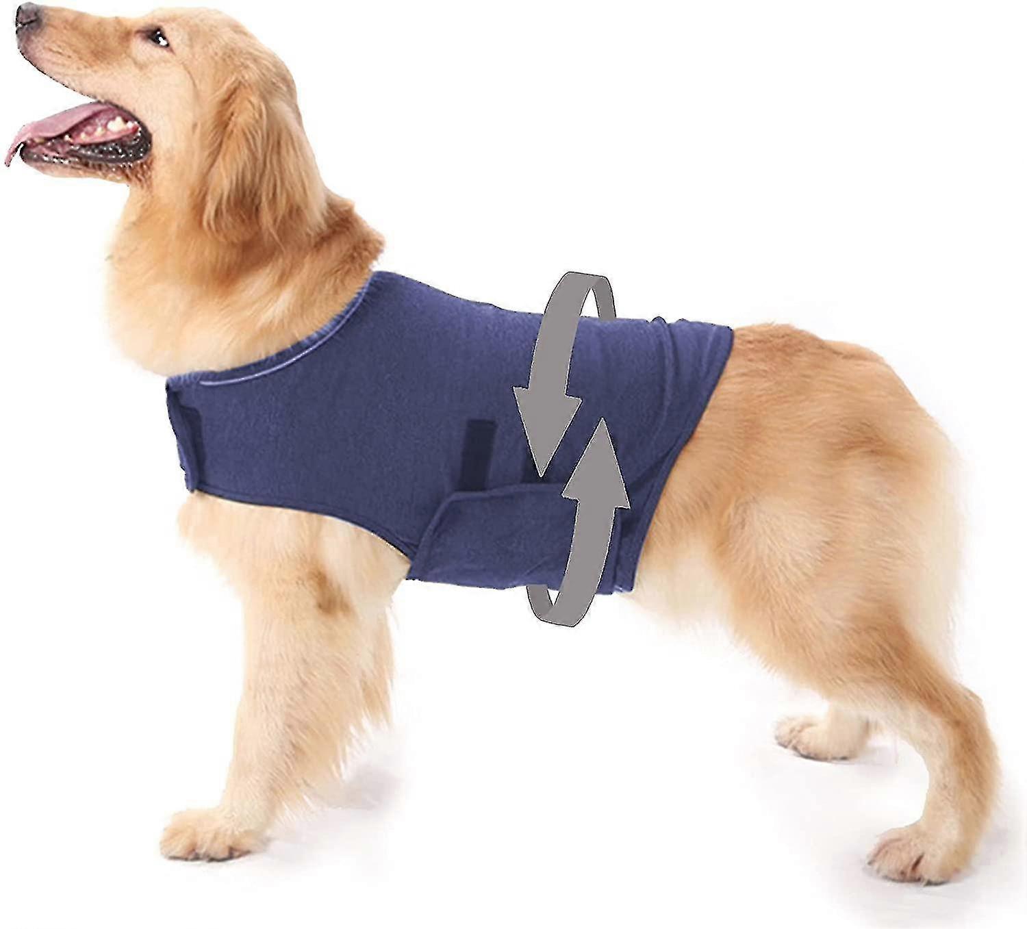 Dog Anti Anxiety Vest For Vet Visit, Travel And Separation, Suitable For Small Medium Large Dogs
