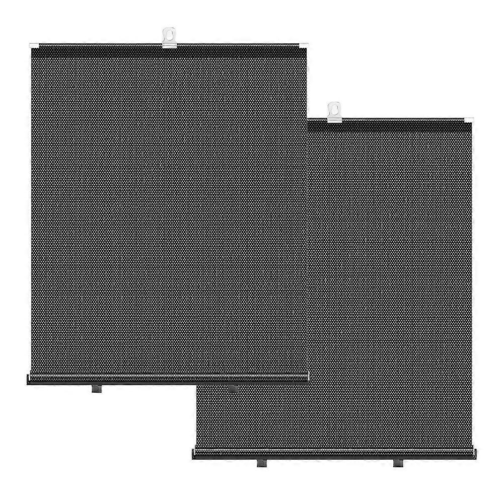 Retractable Car Auto Side Window Sun Shade Shield Cover Roll Curtain Visor