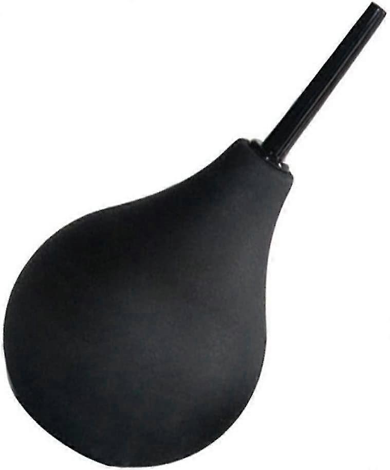 224ml Ear Syringe Bulb Black Rubber Suction Size L (black)