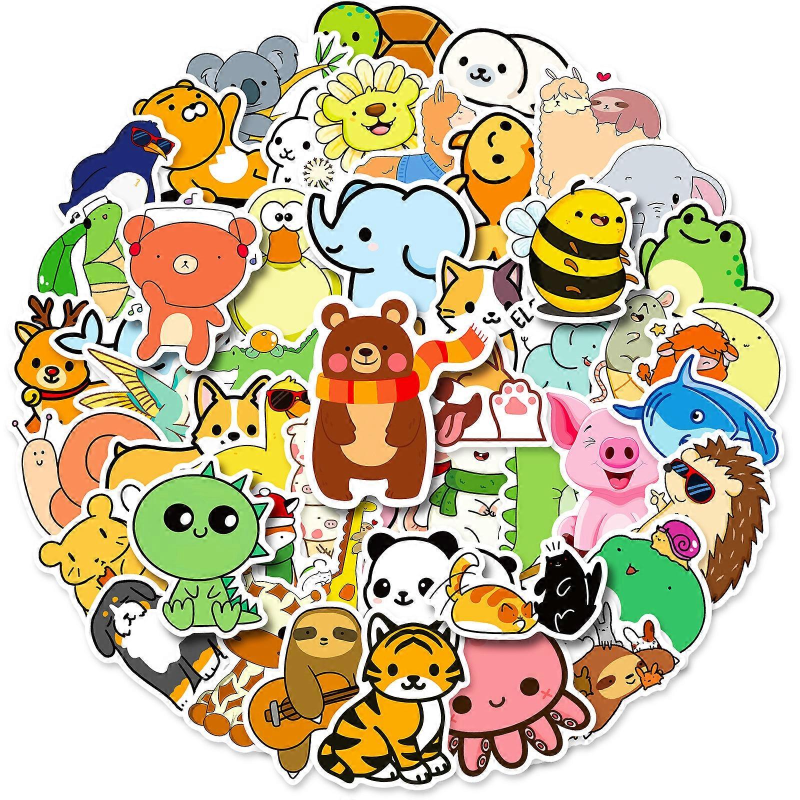 Children's Stickers in- Pack of 50, Children's Stickers, Scrapbooking Stickers, Scrapbooking Accessories, Children's Creative Hobby
