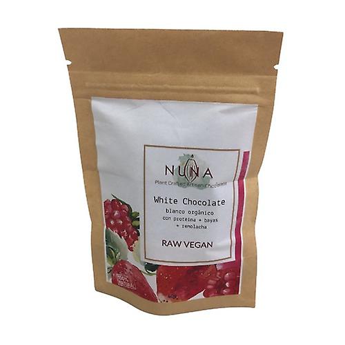 Vegan White Chocolate with Protein, Berries and Beets 40 g