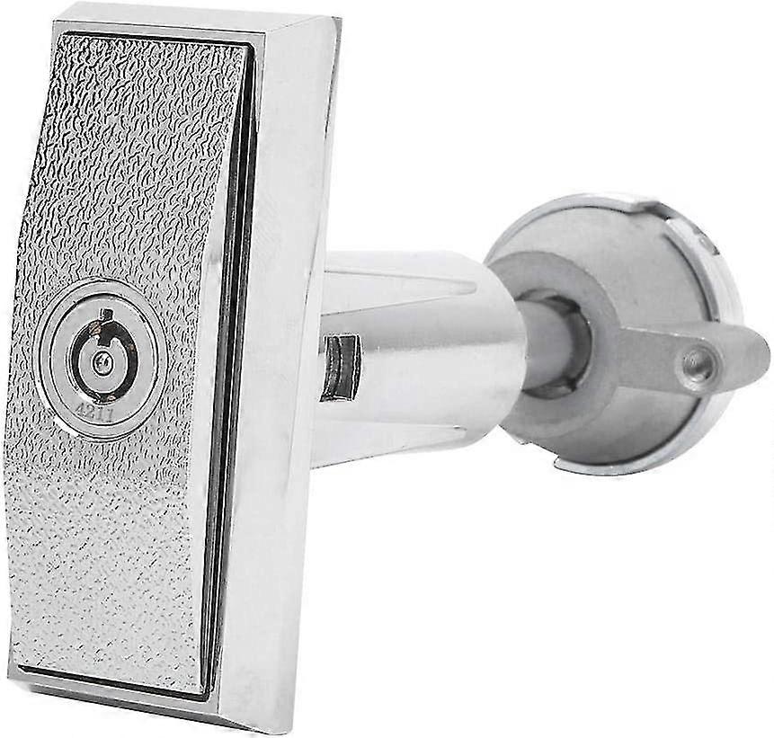 Vending Machine Lock, Universal Zinc Alloy Security Lock With Key For Safe Cabinet Lock, Snack Soda Vending Machine (silver) (1pcs)