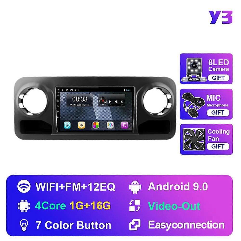 J Android 10 Car Radio Pentru Mercedes-Benz Sprinter 2018 - 2022 2 Din Auto Carplay DSP DVD Player Navigare GPS Stereo