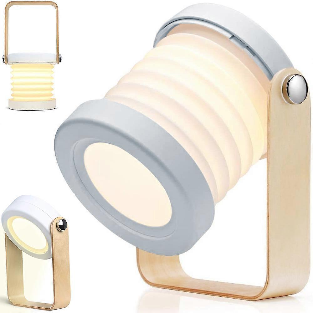 LED Portable Table Lamp with Rechargeable Battery and USB Charging