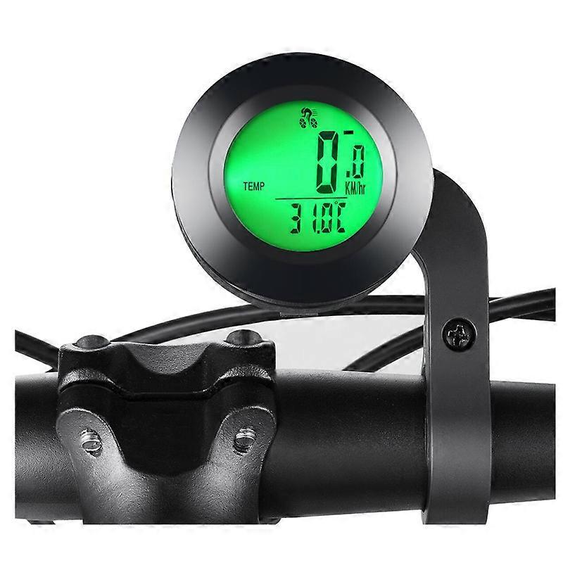 1 pcs Waterproof wireless speedometer with 3-color backlight