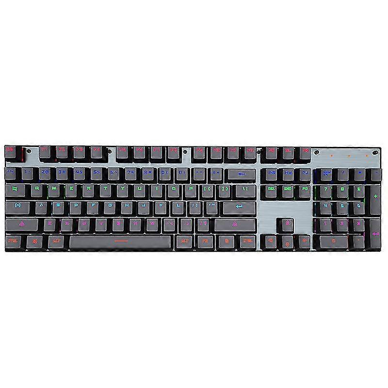 Green Axis 104 Key Wired Mechanical Keyboard Usb E-game Office Computer Accessories