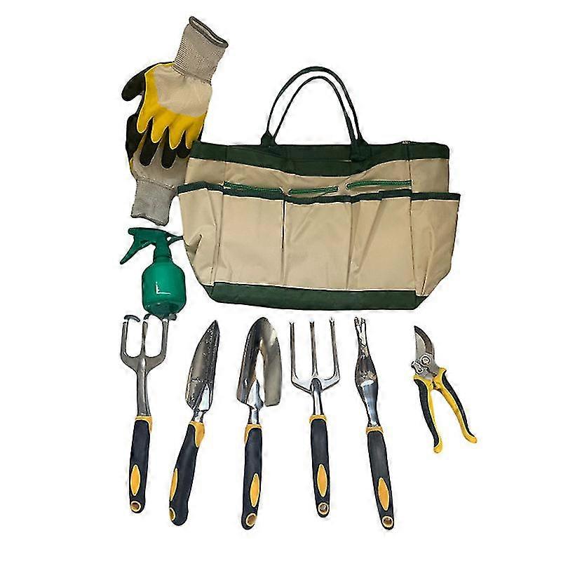 9pcs Garden Tool Set Gardening Combination Set Garden Tool Set with Tool Bag