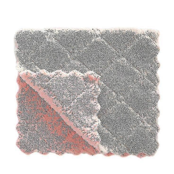 5 قطع من مناديل ماصة قوية على الوجهين، مبللة وجافة، منشفة طبق المطبخ