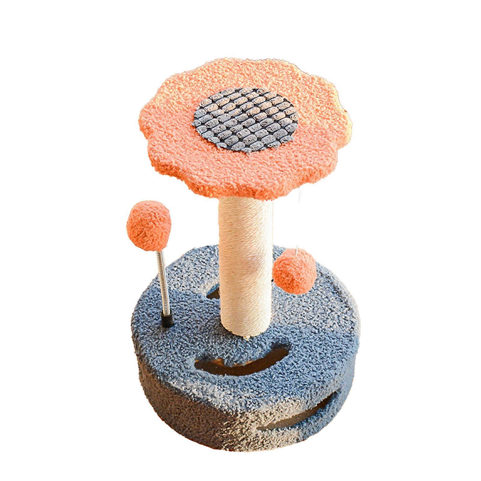 Cat Tree Cratching Post Interactive Colorful Cat Tower Cat Tower Kitten Jumping Platform Small Cat Toy