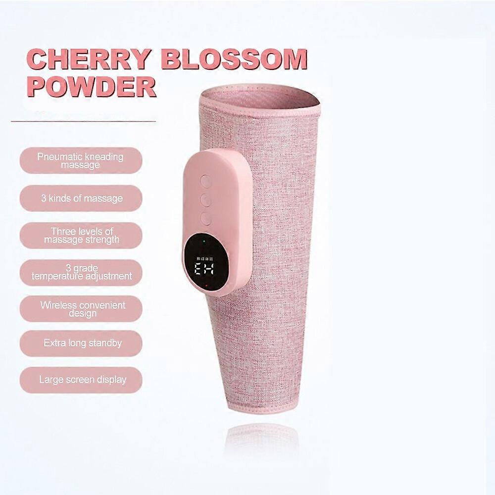 Electric Leg Massager 3 Modes Wireless with Air Compression Rechargeable for Pain Relief Calf Muscle Fatigue Foot Relax Massage