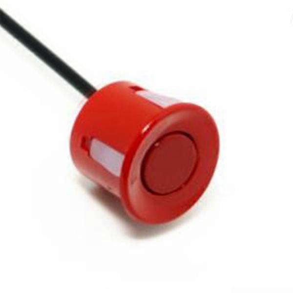 1pc 22mm Car LED Parking Sensor Parktronic Sensors Buzzer Reverse Backup Radar Detection Radar Monitoring Probe System 4 Colors
