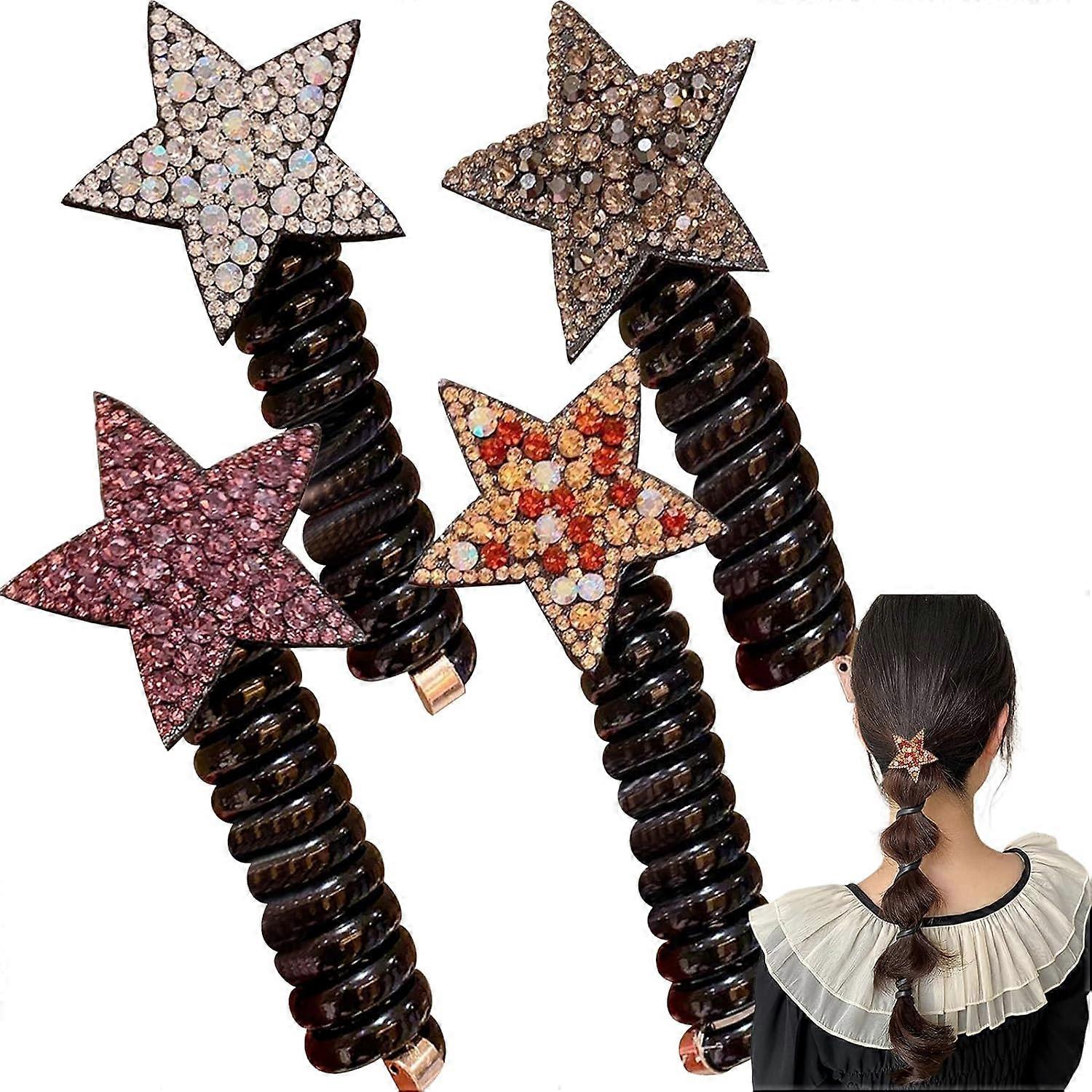 5/7pcsTelefondraht Haarbänder Perle Haarschmuck