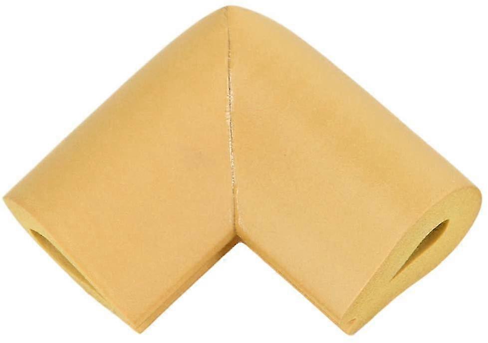 4pcs U Shape Desk Corner Protector, Anti Collision Table Desk Edge Corner Protectorwood Color