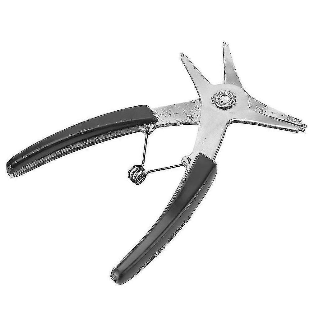 2 In 1 Multifunction Diy Snap Spring Ring Circlip Removal Install Plier Tool Kit Wrist Pin Clips Internal External Circlips