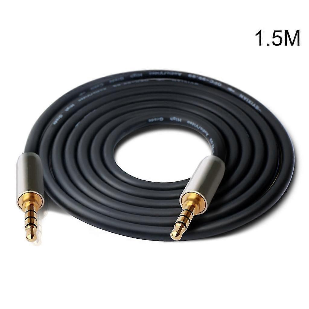 3.5mm Jack Speaker Audio Cable Audio Extension Cord For Computer 1/1.5/2/3m