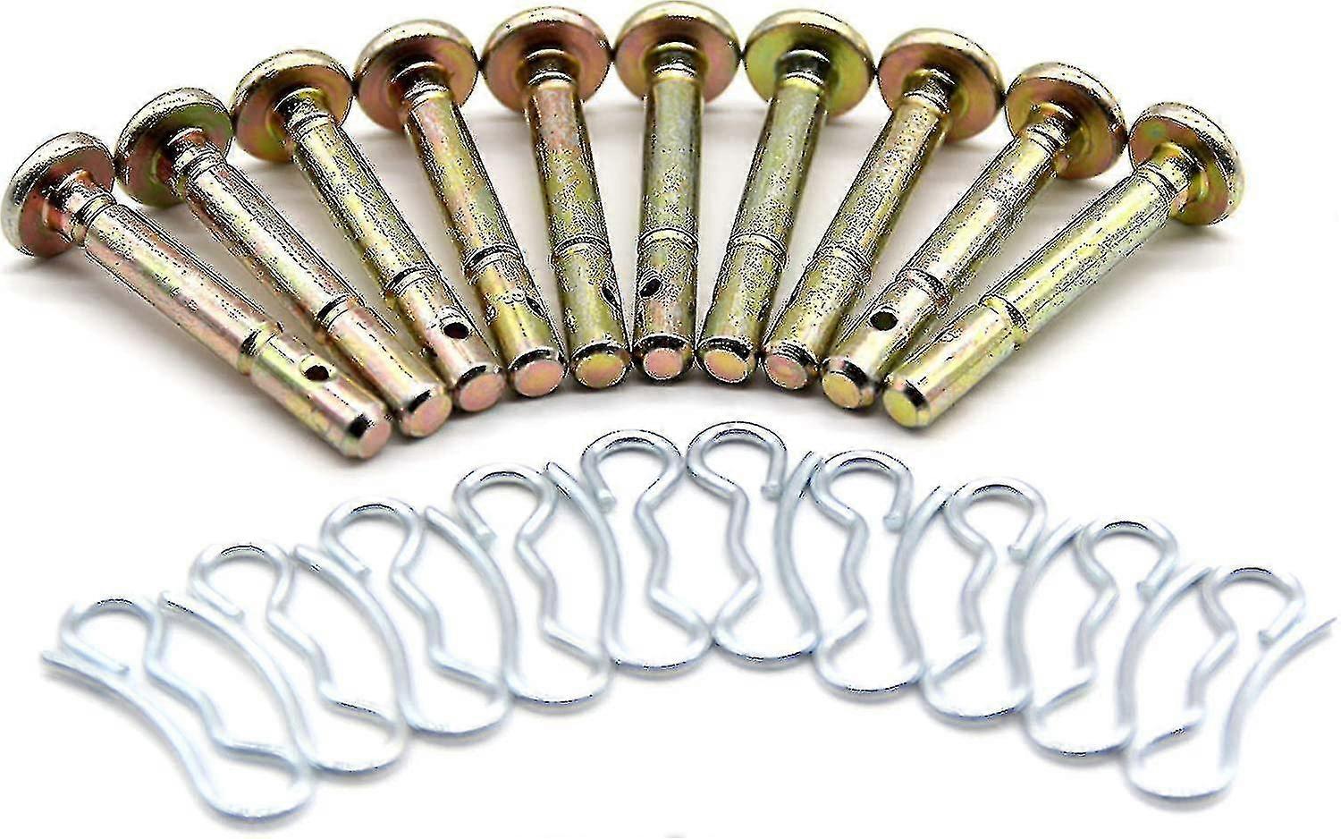 10 Pk 738-04124 و 714-04040 استبدال طقم دبوس القص لقاذفات الثلج MTD