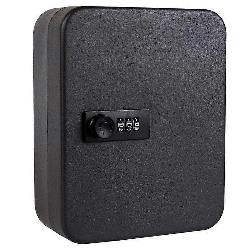 20-digit lockable key box with combination lock
