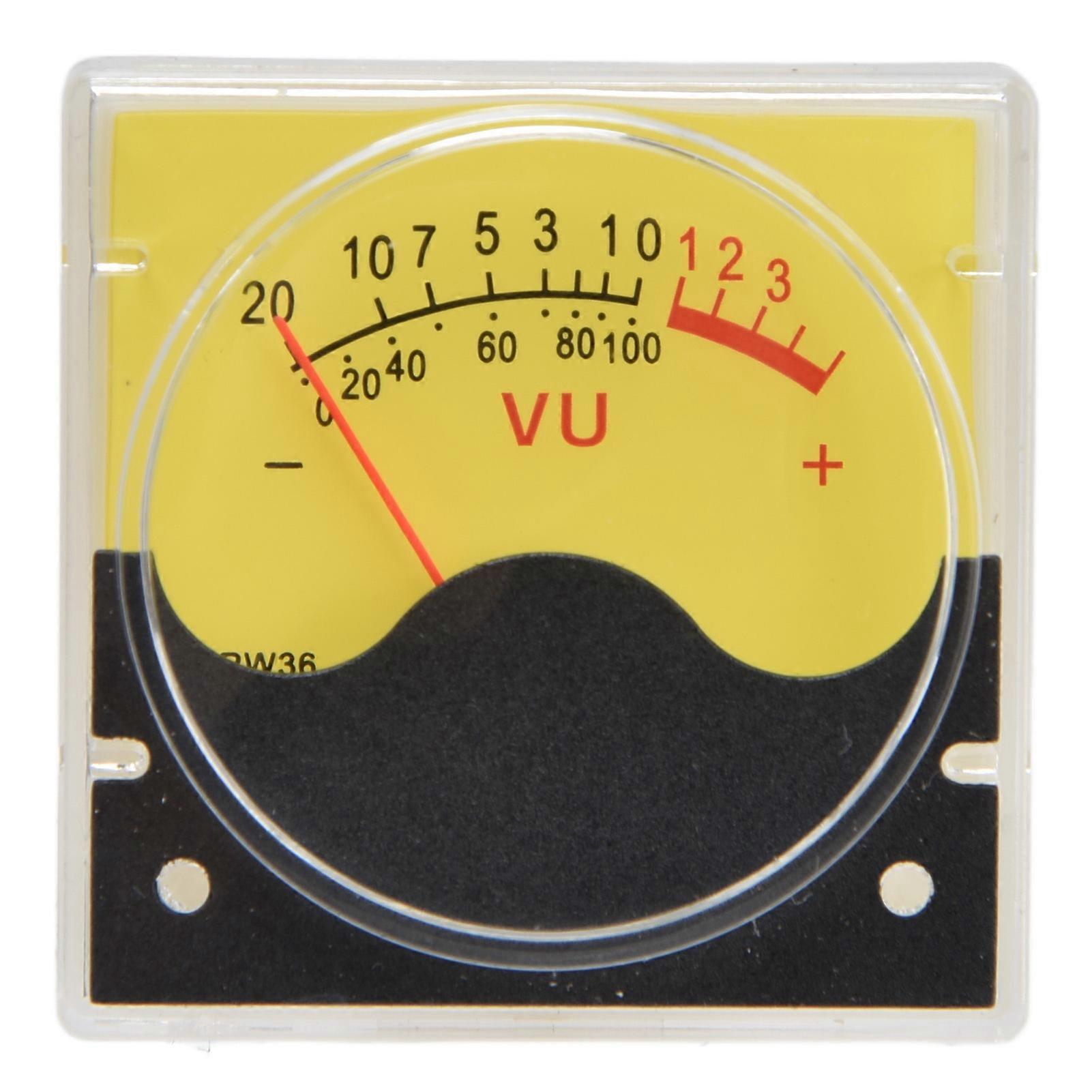TSR36W Pointer Type VU Meter 500uA High Accuracy DB VU Meter Header for Household