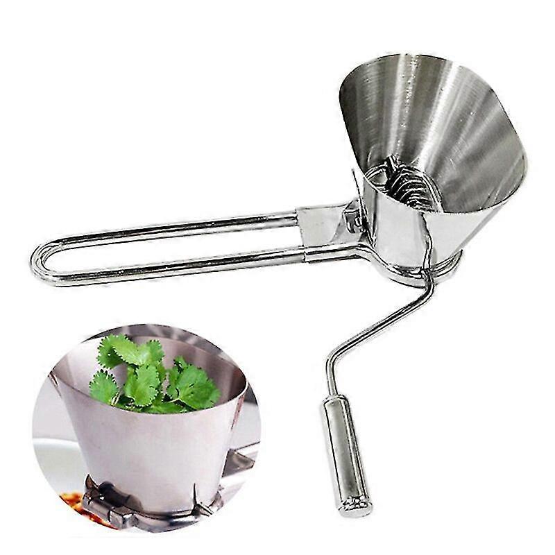 Mini Fresh Herb Mincer Stainless Steel Kitchen Mincer Grinder Multipurpose Use Mini Kitchen Tools