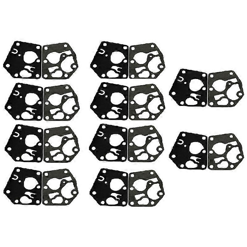 10 Sets Carburetor Diaphragm Gasket Kits for Briggs and Stratton 495770 795083 5083H 5083K 7721 520175