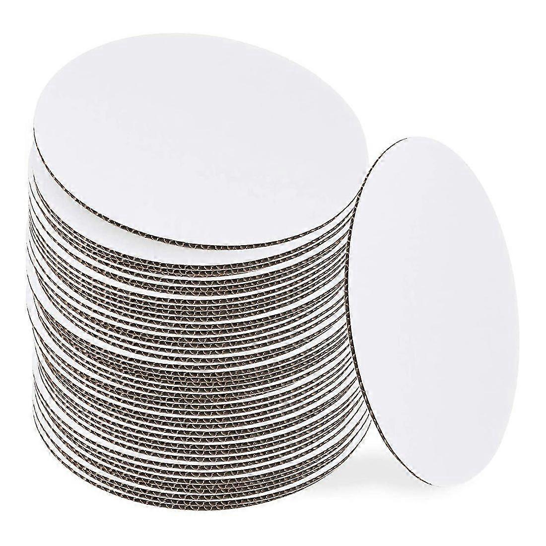Cardboard Cake Rounds Circles Disposable Cake Platter Board Base Tray