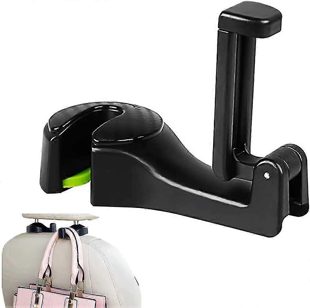 2 Pieces Car Seat Hook, Car Bag Hanger, Seat Headrest Hook, Multi-function Auto