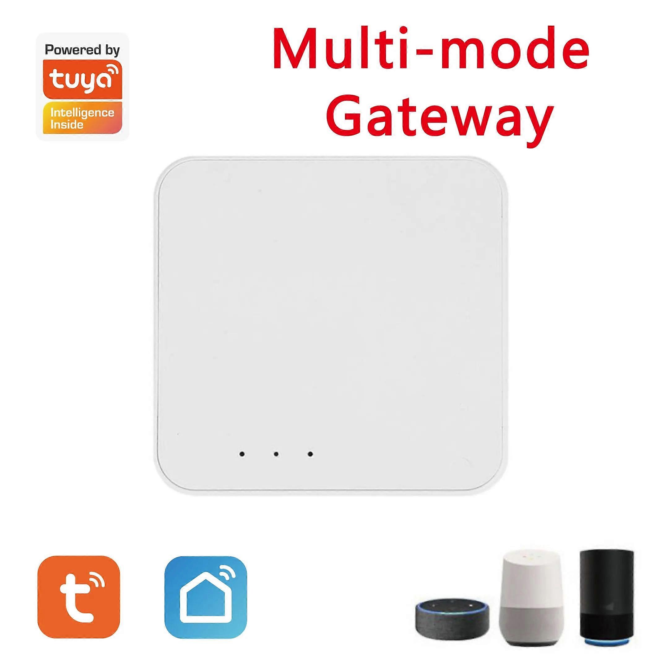 Tuya Multi-Mode 3 in 1 Wireless ZigBee Wifi Bluetooth Gateway Smart Home Control Smart Life APP Remote Control Works With Alexa