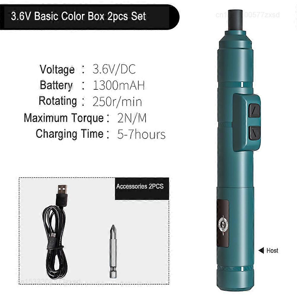 250r/min Mini Electric Screwdriver Set Tools USB Cordless Rechargeable Screwdrivers&Impact Drill with 88pcs Bits Kit Tool