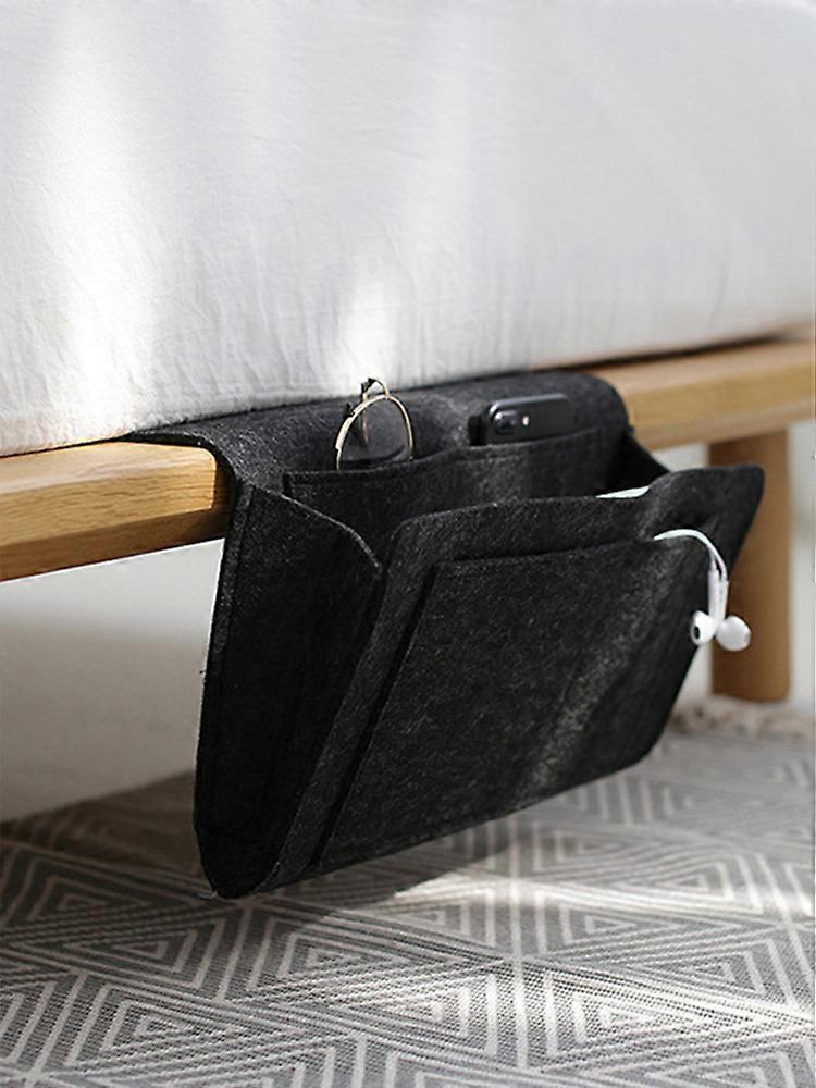 Bedside Storage Organizer Pockets Book Felt Durable